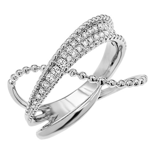 Anillo Diamante oro Blanco 000094