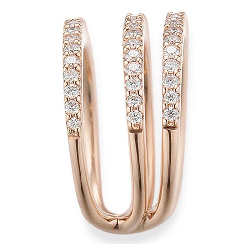 Anillo Diamante oro Rosa 000026
