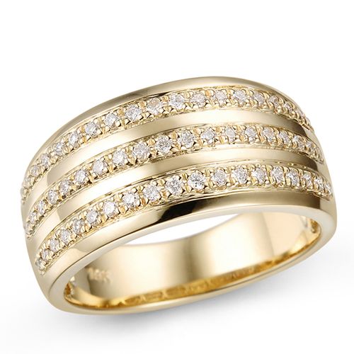 Anillo Diamante oro Amarillo 000049