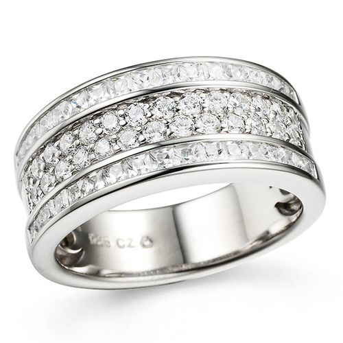 Anillo Diamante oro Blanco 000003