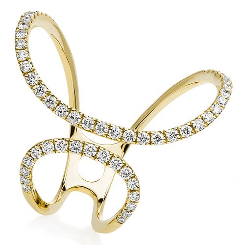 Anillo Diamante oro Amarillo 000211