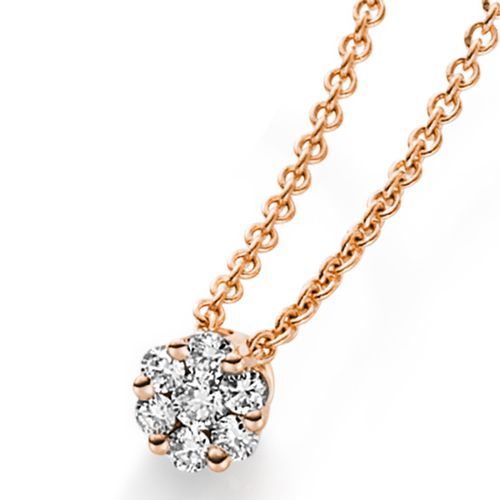 Cadena Diamante oro Rosa 000241