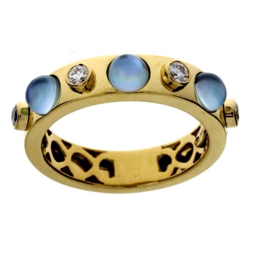 Anillo topacio oro Amarillo 000295
