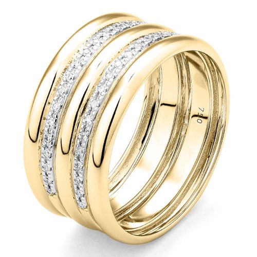 Anillo Diamante oro Amarillo 000309