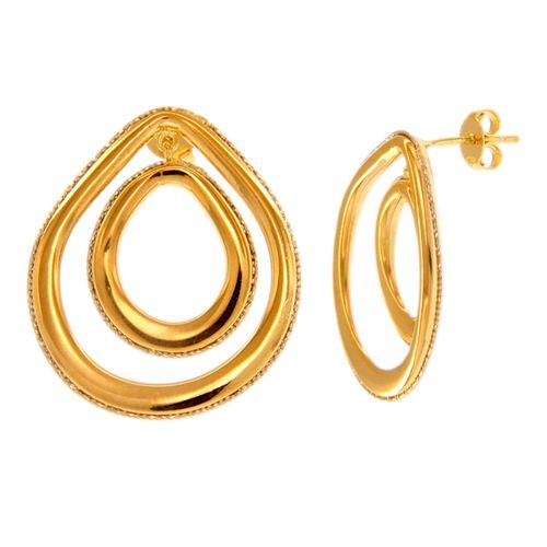Aretes oro oro Combinado 000794