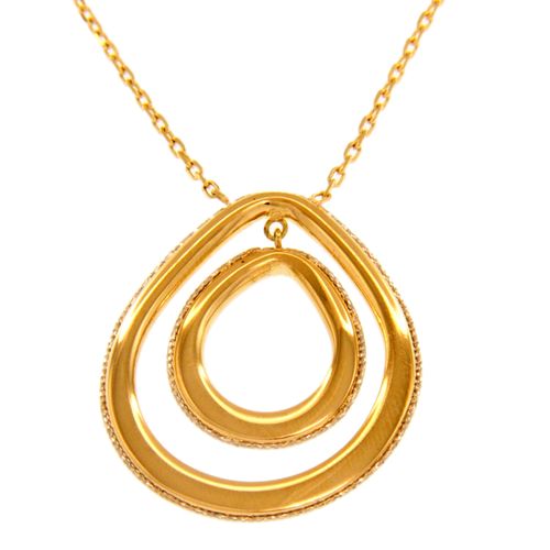 Cadena oro oro Combinado 000837
