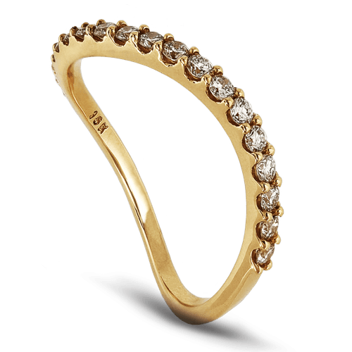 ANILLO DIAMANTE ORO ROSA 001390