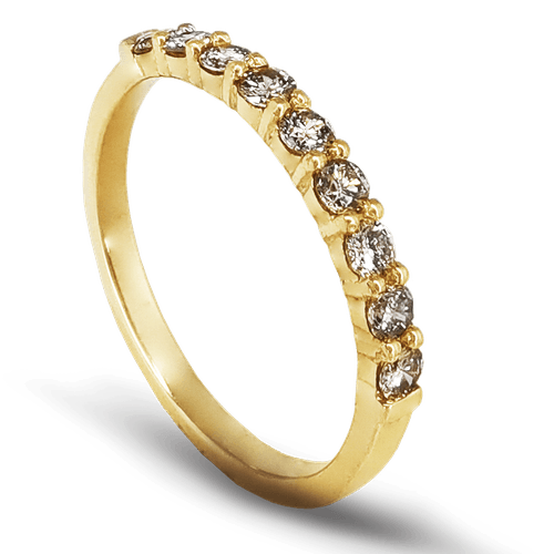 ANILLO DIAMANTE MATRIMONIO ORO AMARILLO 001364