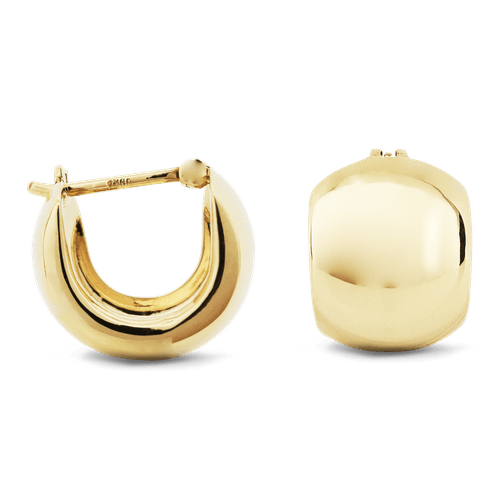 ARETES ORO AMARILLO 001605