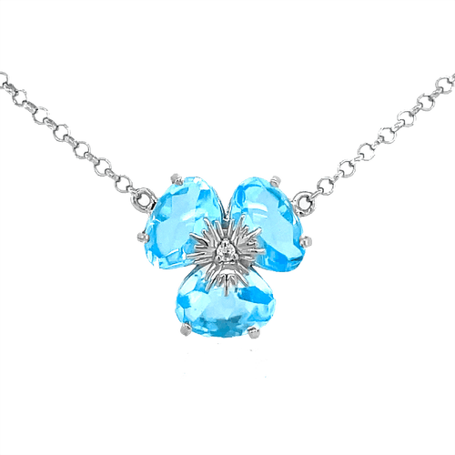 CADENA TOPACIO ORO BLANCO 001306