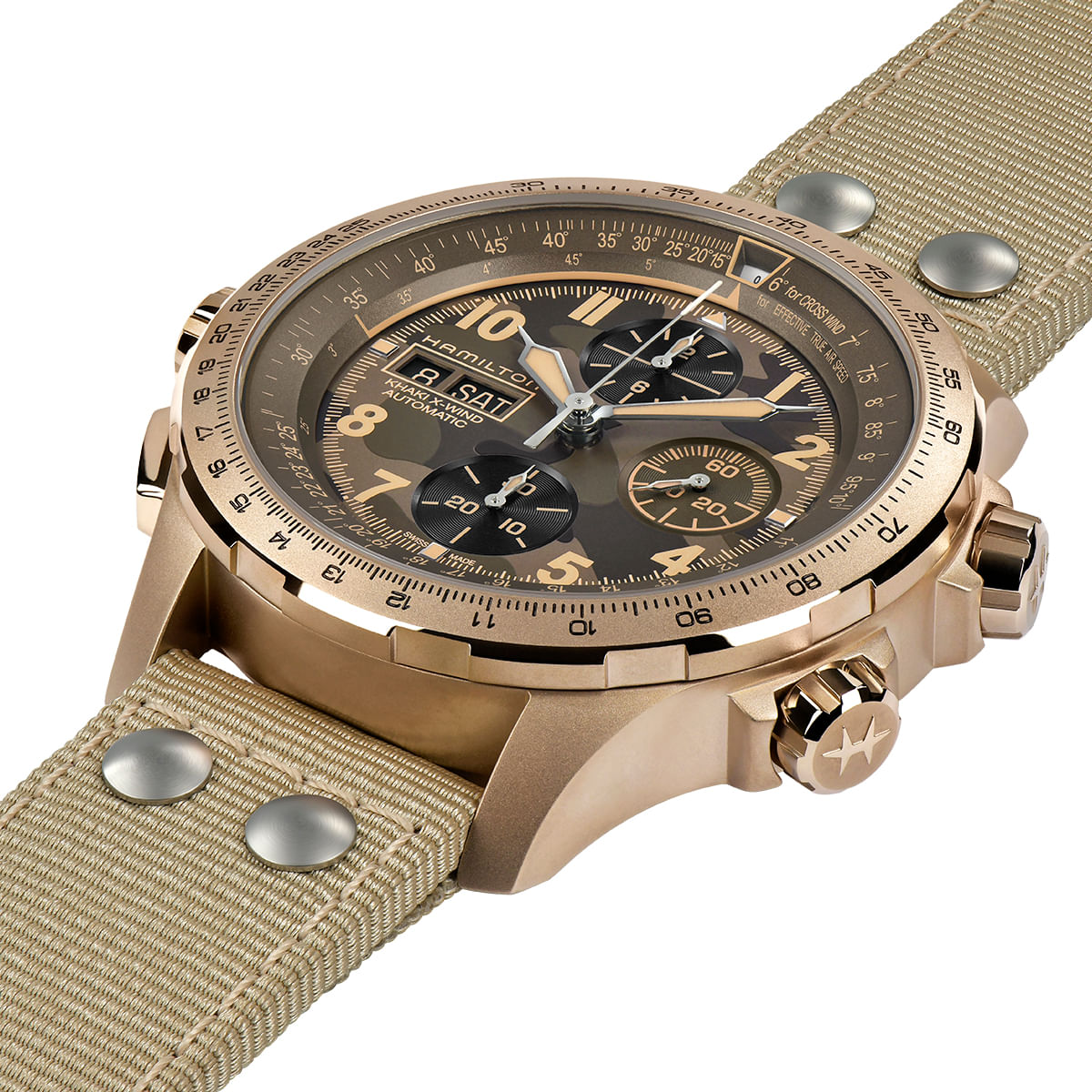 Reloj Hamilton Khaki Aviation H77916920 Time Square Relojes y accesorios