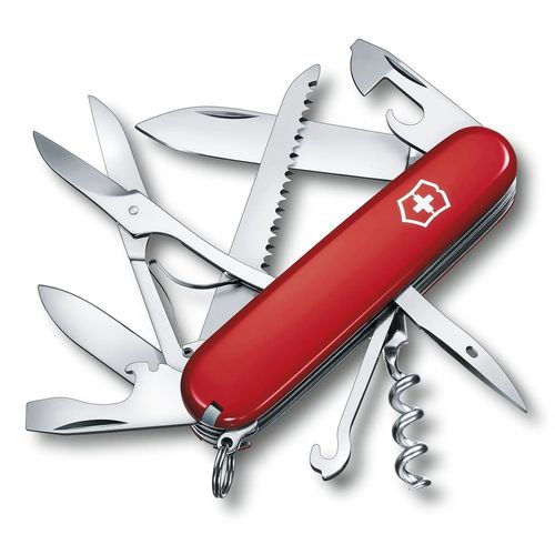 Navaja Mediana Suiza Huntsman Roja Victorinox
