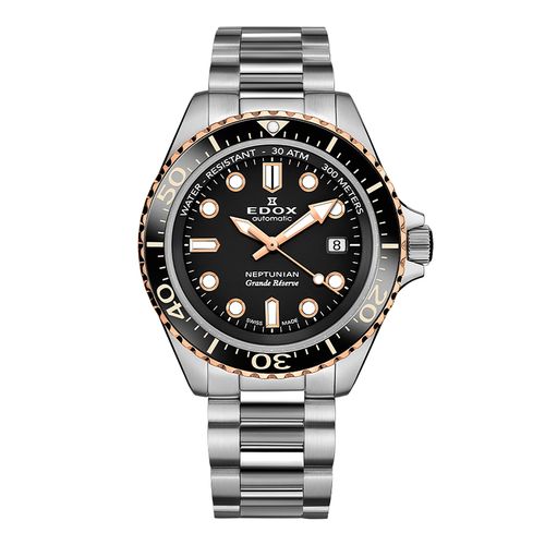 Reloj Edox Neptunian Grande Reserve 80801-3NRM-NIR