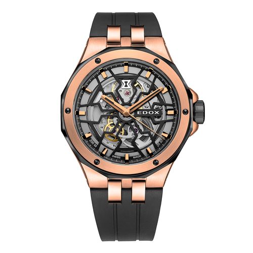Reloj Edox Delfin Mecano 85303-357RN-NRN