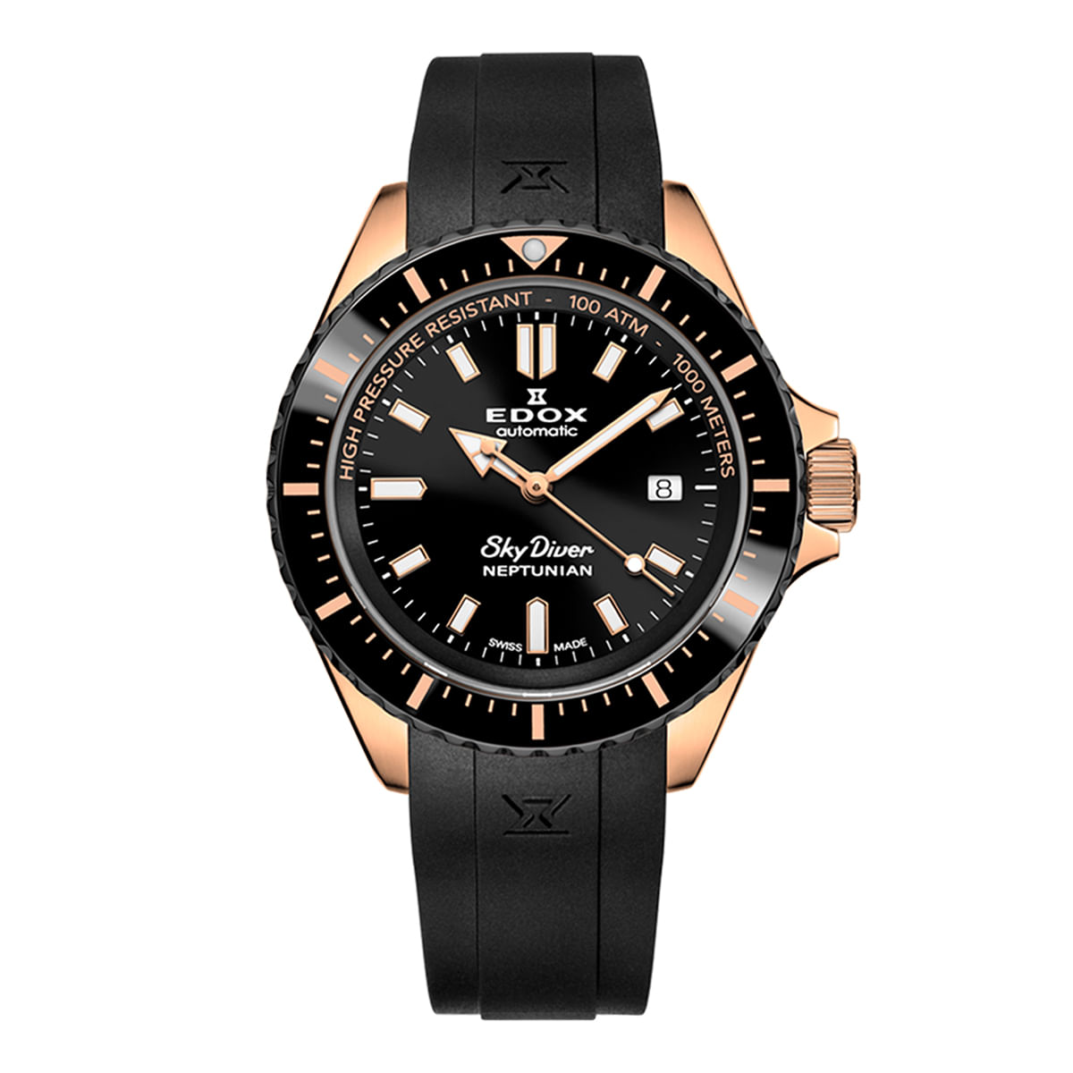 Reloj Edox Neptunian 80120-37RNNCA-NIR