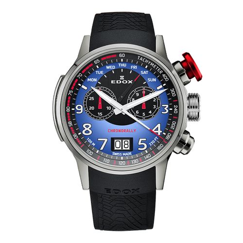 Reloj Edox Chronorally 38001-TINR-BUDN