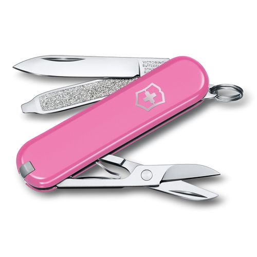 Navaja Pequeña Suiza Classic SD Rosa Victorinox - 0.6223.51G