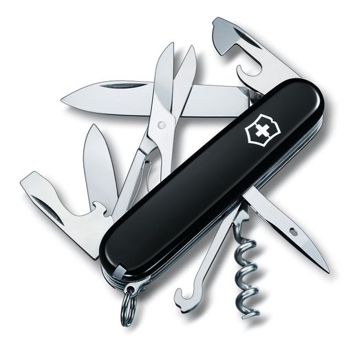 Navaja Mediana Suiza Climber Negro Victorinox - 1.3703.3