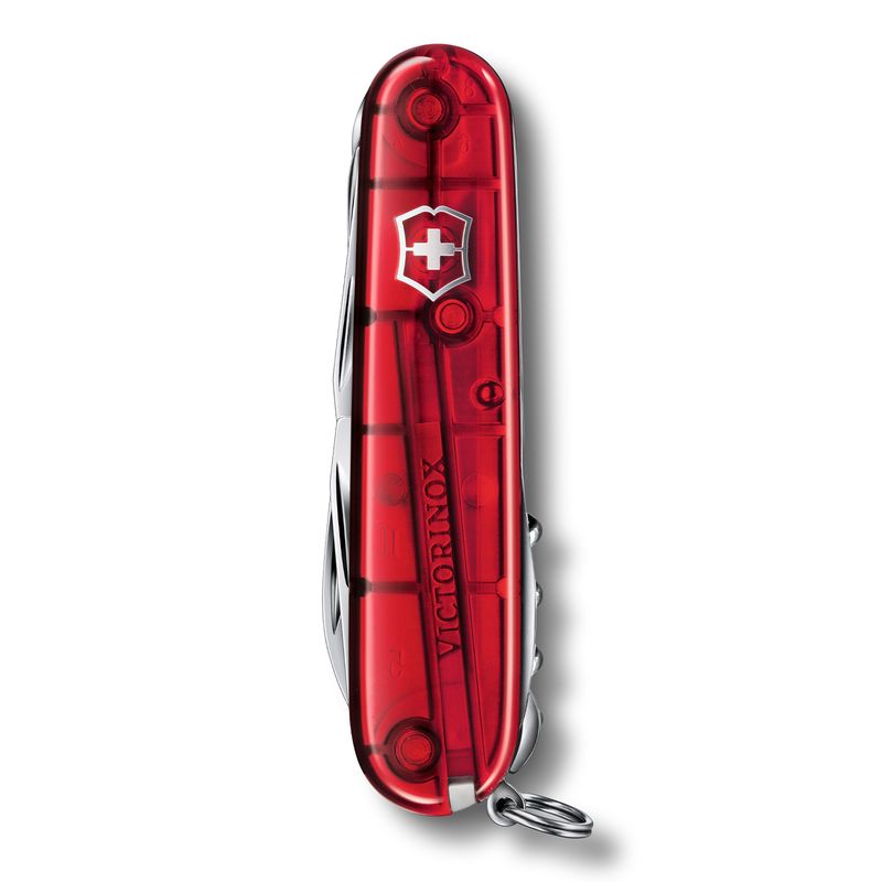 Navaja-Mediana-Suiza-Huntsman-Rojo-Transparente-Victorinox---1.3713.T