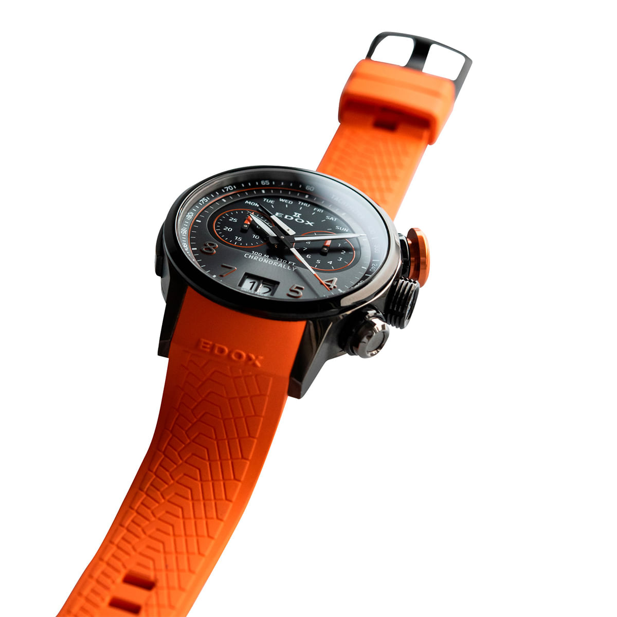 Reloj Edox Chronorally 38003-TINGNOCAO-GNO Time Square