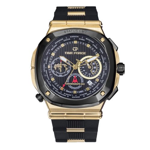 Reloj Time Force Status Elite Gmt TF5054MNG-01